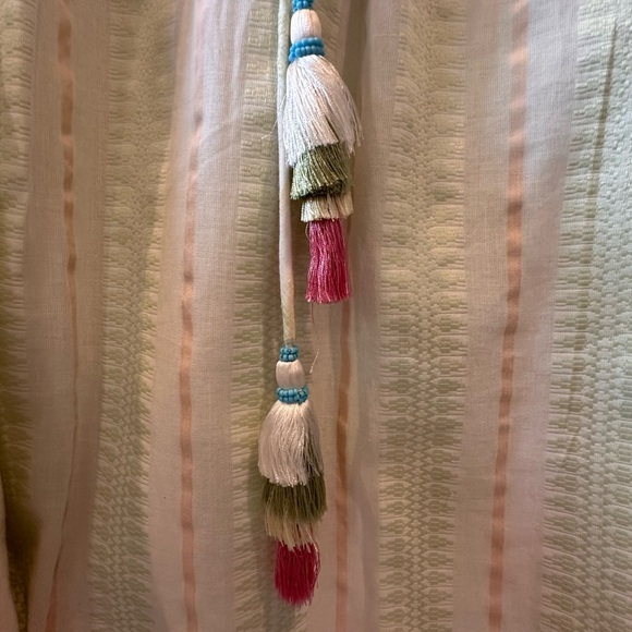 Philosophy Light Green and Pink Blouse - Picture 6 of 7